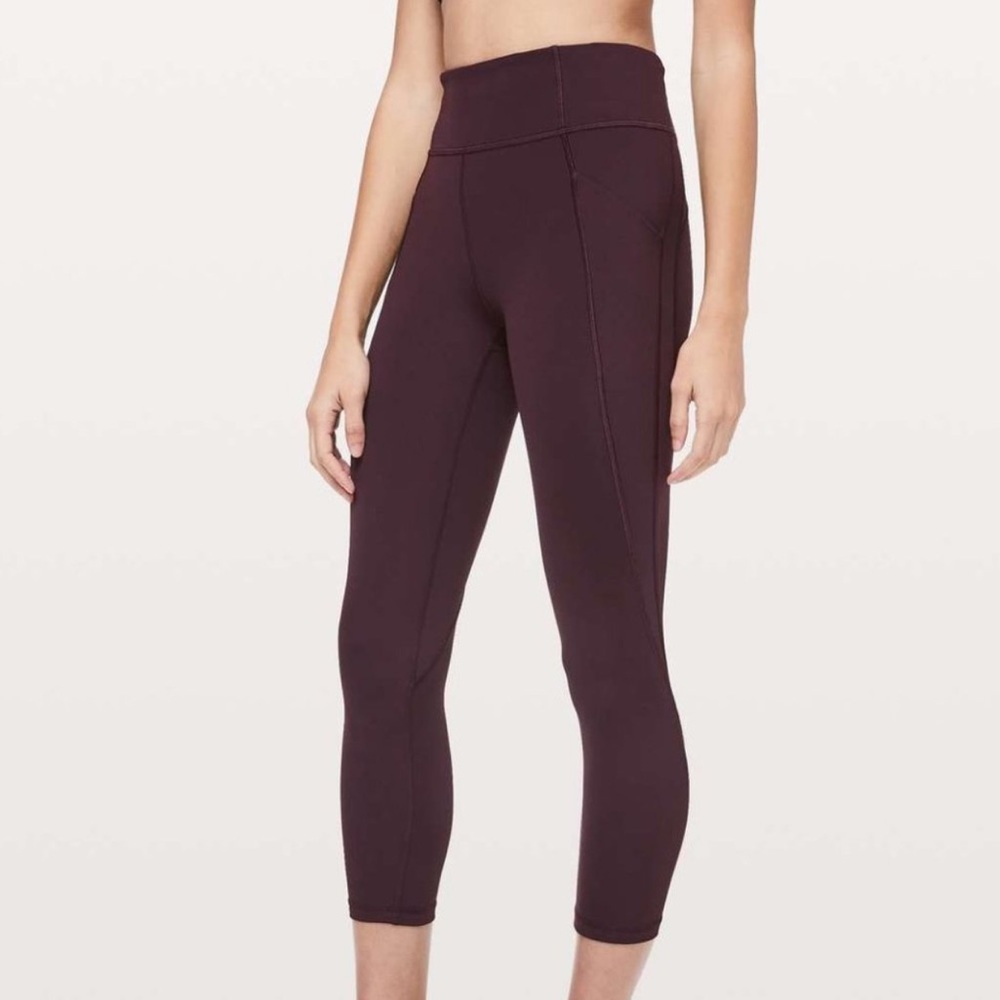 Lululemon Time to Sweat crop